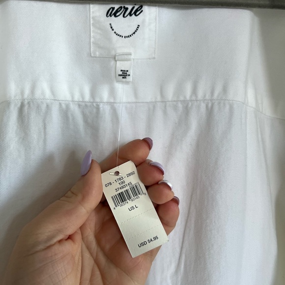 Aerie Button-Up Top - Picture 3 of 3